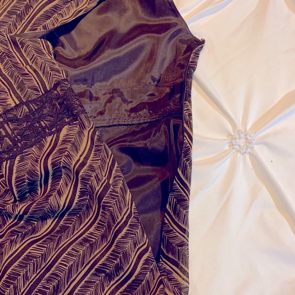 Jacob Brown pattern dress - Picture 5 of 7